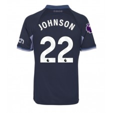 Tottenham Hotspur Brennan Johnson #22 Bortedrakt 2023-24 Kortermet